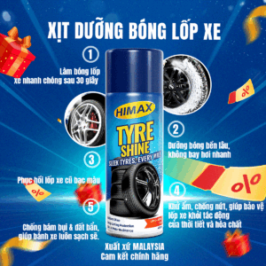 Xịt dưỡng lốp xe